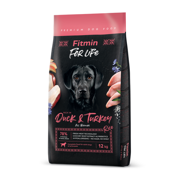 For Life Duck & Turkey - all size - dog food
