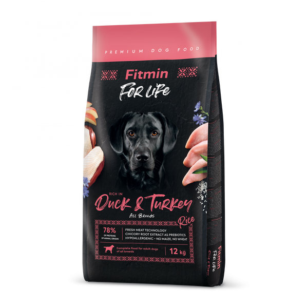 For Life Duck & Turkey - all size - dog food