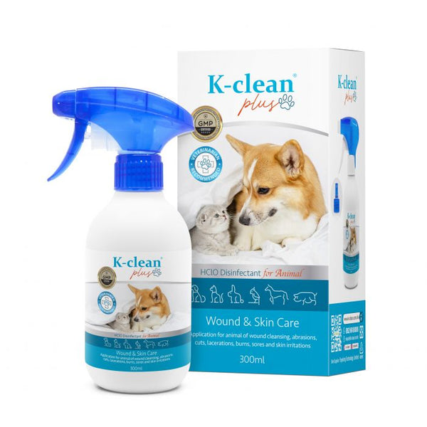 K-clean Plus HClO Disinfectant For Animal 300ml or 50ml