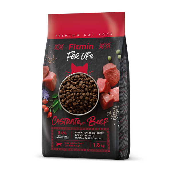 For Life Beef - weight management, adult & senior - cat food