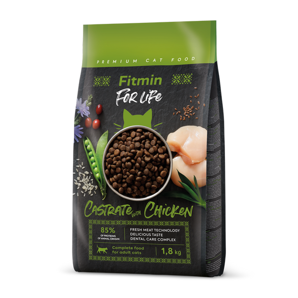 For Life Chicken - weight management, adult & senior - cat food