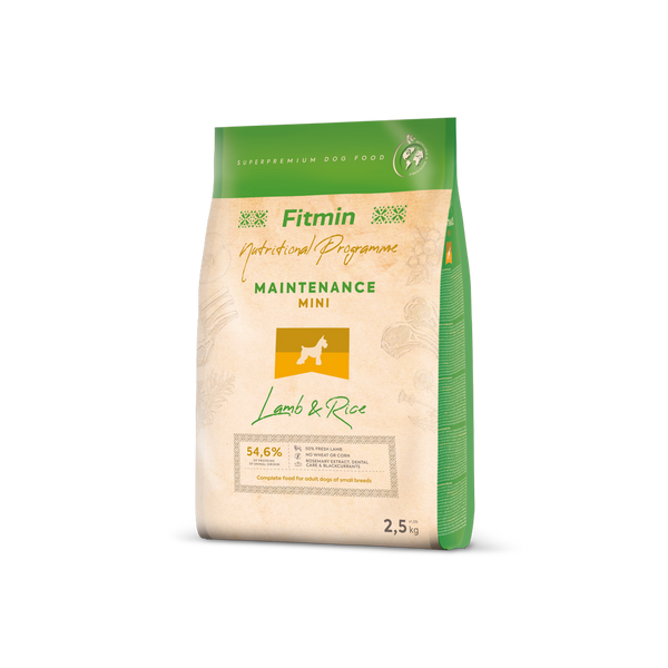 Maintenance Lamb&Rice - mini and small dog MONO PROTEIN formula - dog food