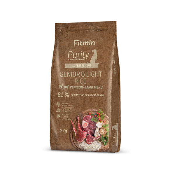 Purity Venison & Lamb - senior and adult & weight management formula - dog food