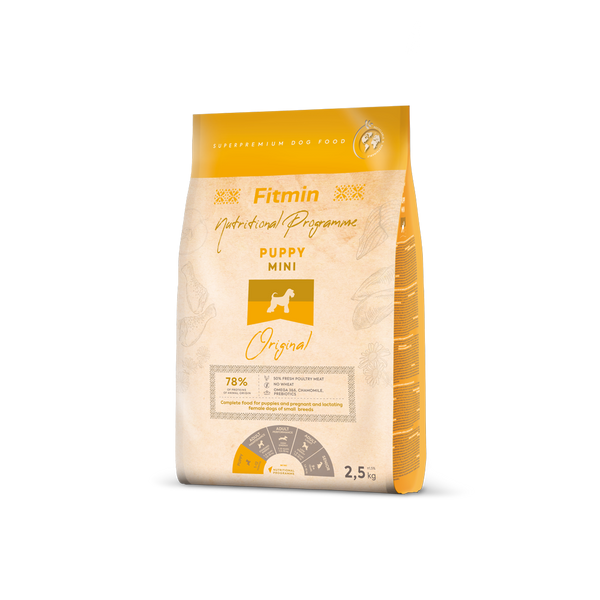 Fitmin 營養計劃 雞肉配方小型犬幼犬配方