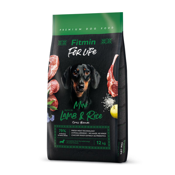 FITMIN FOR LIFE DOG MINI LAMB&RICE