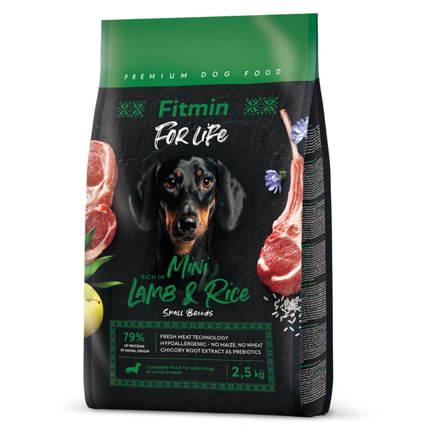 FITMIN FOR LIFE DOG MINI LAMB&RICE