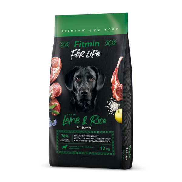 FITMIN FOR LIFE DOG LAMB&RICE