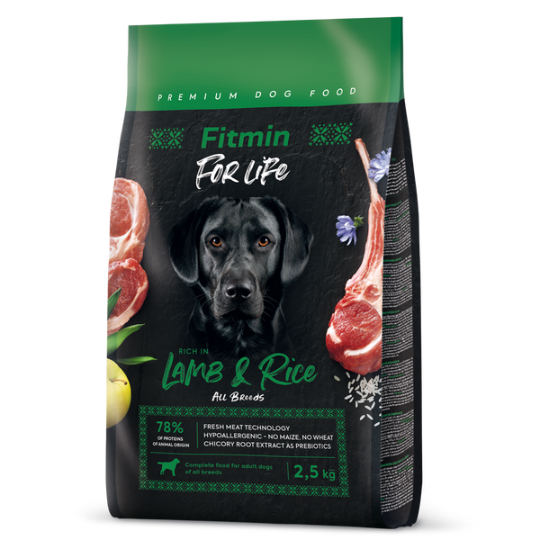 FITMIN FOR LIFE DOG LAMB&RICE