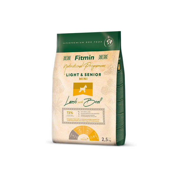 FITMIN MAINTENANCE LAMB&BEEF MINI SENIOR AND LIGHT (WEIGHT MANAGEMENT FOOD)